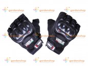 Мотоперчатки YM001-15 (короткие) черные size L цена