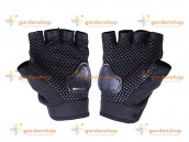 Мотоперчатки YM001-15 (защита) черные L (HM-090)
