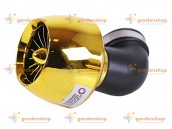 Фильтр нулевой "Турбина" с крыльчаткой золото Ø48mm 90° - АМ цена