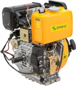 Двигатель Sadko 410DE (Kama 186 FE diesel) электростартер (под шпонку) (gs-2108)
