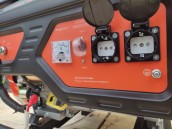 Фото - Бензиновый генератор AEROBS BSGE5500E-I однофазный на 4,3 кВт с авр и электростартером