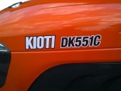 Фото - Мінітрактор Kioti DK551C (кабіна з кондиціонером і обігрівом)